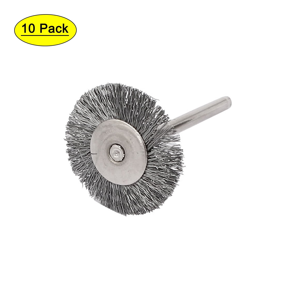 Steel Wire Wheel Brush Polishing Rotary Tool 25mm Dia 10pcs Walmart