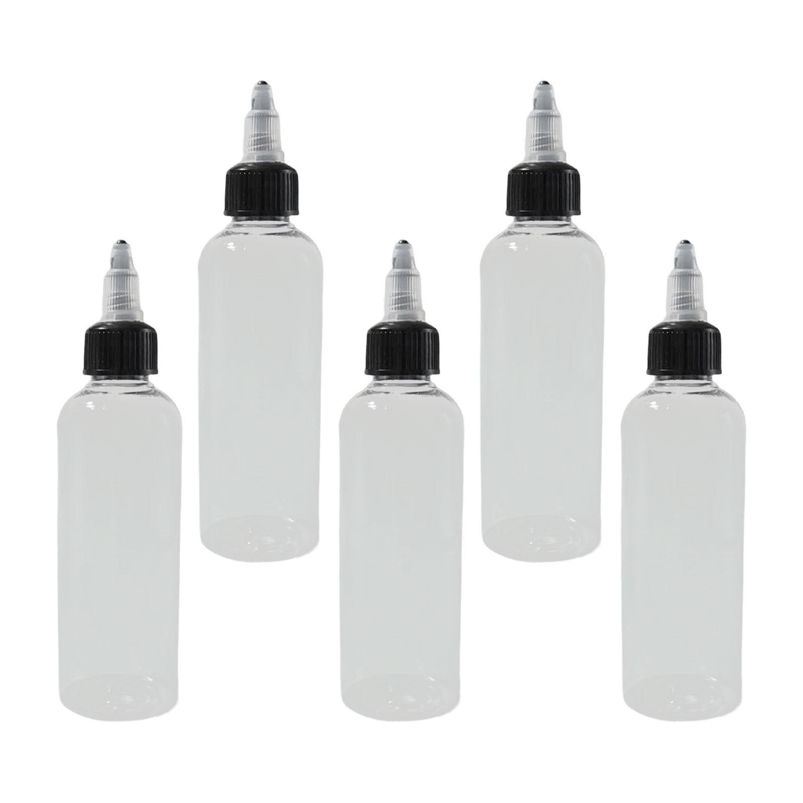 Gazechimp 4X 5Pcs Paint Empty Bottle Pointed Leak Squirt for ink Glue dressing 100ml