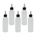 thumbnail image 4 of 5Pcs pet Empty Bottle Dispenser Sample Bottles Model Painting Pointed with Twist Caps Reusable Paint Bottle for Liquids ink , 100ml, 4 of 9