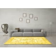 thumbnail image 3 of Ahgly Company Indoor Rectangle Persian Yellow Traditional Area Rugs, 5' x 7', 3 of 4