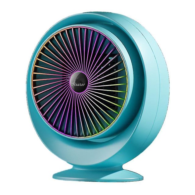Calentador eléctrico portátil con termostato, calentamiento rápido 1S, protección contra sobrecalentamiento y vuelco, ventilador calefactor súper silencioso