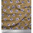 thumbnail image 1 of Soimoi Cotton Duck Fabric Dot,Butterfly & Floral Print Fabric by Yard 42 Inch Wide, 1 of 1