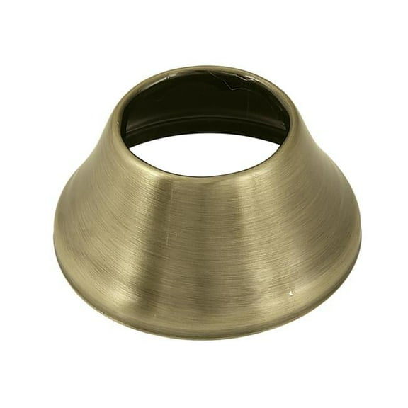 1.5 ID x 3 OD in. Bell Flange, Antique Brass