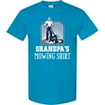 thumbnail image 3 of Inktastic Grandpa Funny Lawn Mowing T-Shirt, 3 of 5