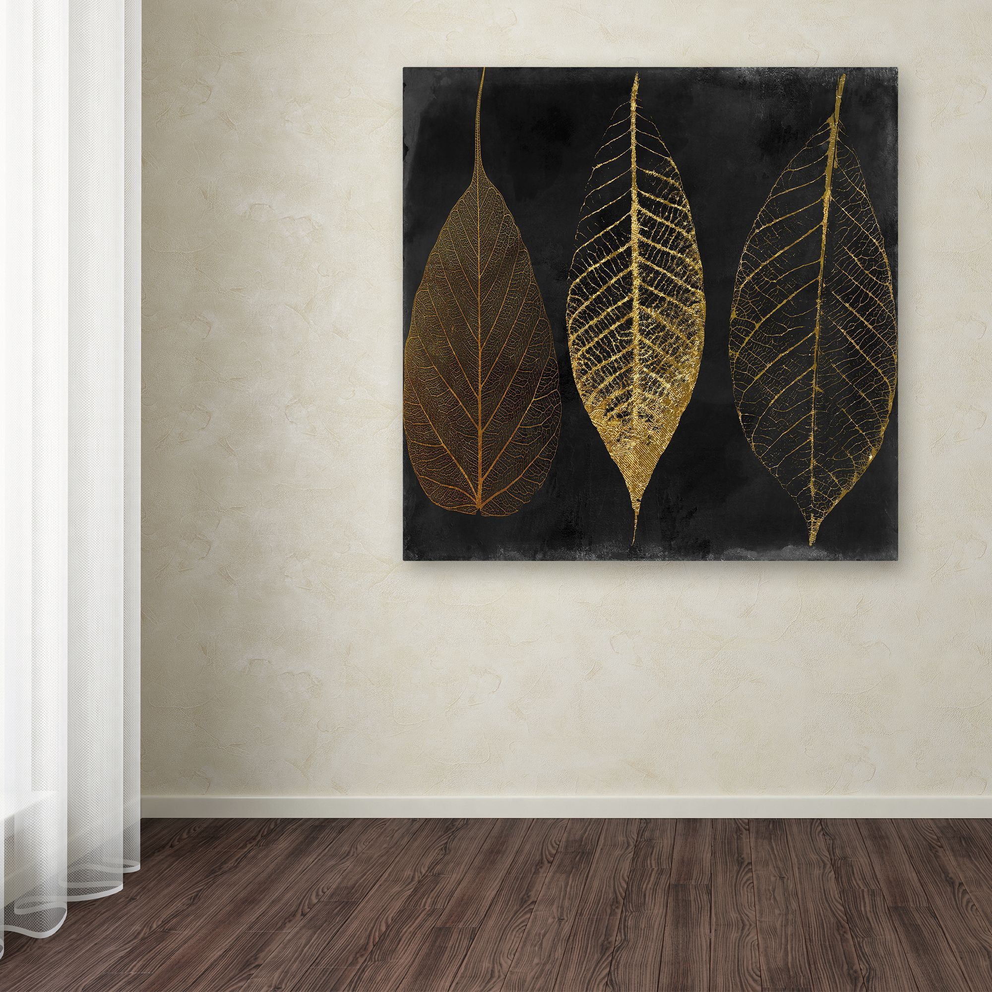 Trademark Fine Art "Fallen Gold I" Canvas Art by Color Bakery