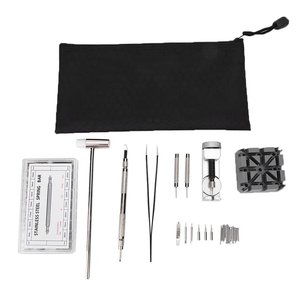 Kit de reparación de removedor de correa de reloj, removedor de pasador de eslabón de reloj, juego de removedor de correa de reloj, juego de removedor de correa de reloj, artesanía excepcional