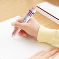 thumbnail image 5 of 1 Pack Multicolor Ballpoint Pens, 10-in-1 Colored Ballpoint Pen, 0.8mm Fine Point Smooth Writing, Retractable Ballpoint Pens for Office Classroom Study Work, 5 of 9