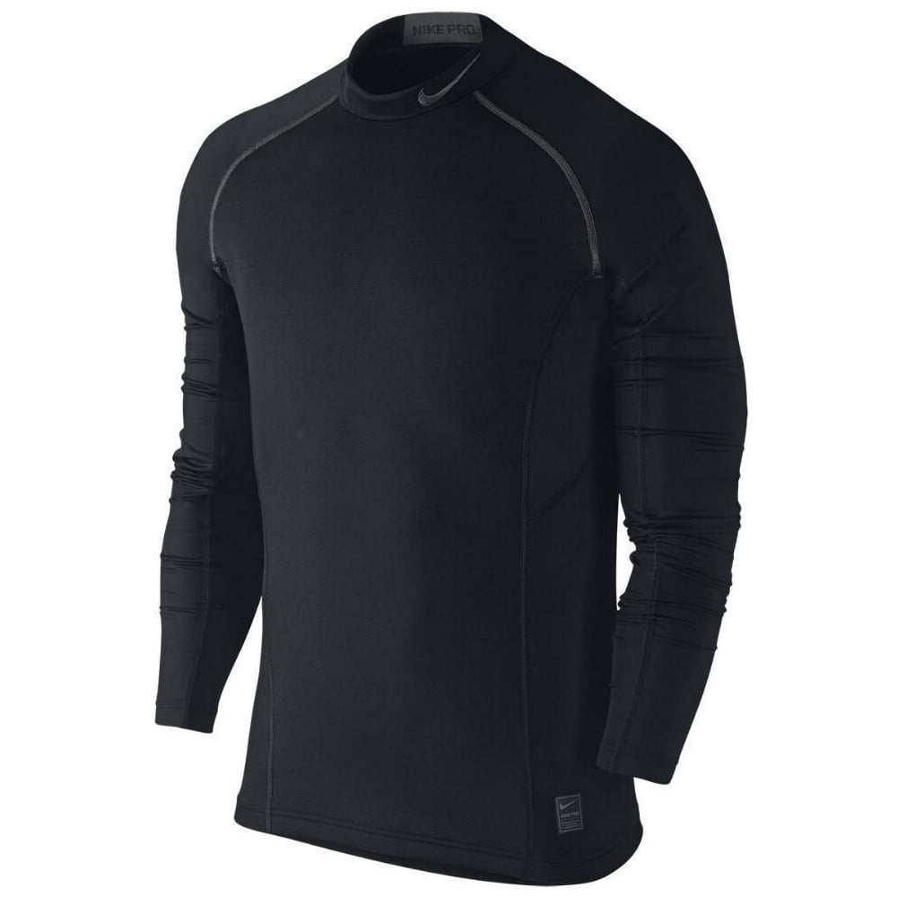 Nike - Pro Hyperwarm Dri-Fit Men's Compression Long Sleeve Shirt Size L ...