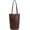 Coffee, variant on Zhengup Genuine Leather Bucket Shoulder Tote Bag for Women Large Soft Purse Fashion Handbag Working Top Handle Satchel