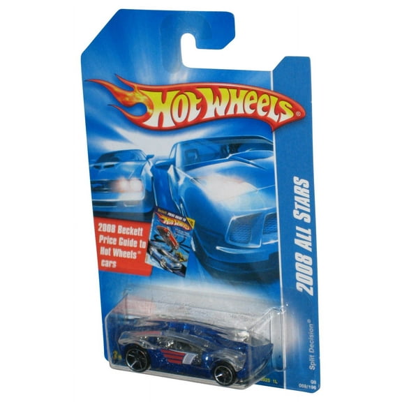 Hot Wheels 2008 All Stars Blue Split Decision Toy Car 059/196