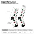 thumbnail image 5 of Yiaed Buffalo Plaid Christmas Trees Print Great elasticity Crew Socks Sports socks for Men and Women, 5 of 5
