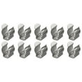 thumbnail image 1 of 10Pcs Spring Terry Clips Open Type Spring Steel Tool Clips Heavy Duty 10Mm, 1 of 10