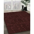 thumbnail image 2 of Ahgly Company Indoor Rectangle Patterned Chocolate Brown Area Rugs, 8' x 12', 2 of 6