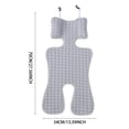 thumbnail image 3 of Cool Sensation Portable Infant Stroller Seat Cushion Built-in Temperature Regulating Liner Baby Accessory, 3 of 9