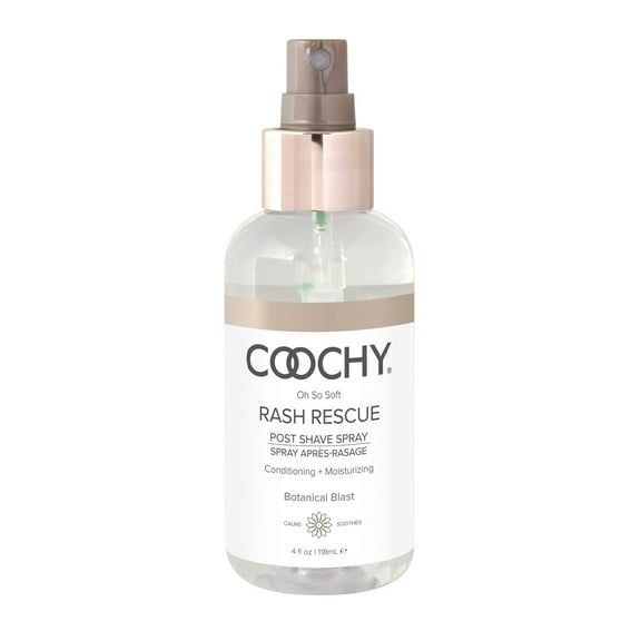 Coochy Rash Rescue Botanical Blast After Shave Protection Mist, Sensitive Skin, 4 oz