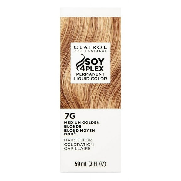 Clairol Professional Permanent 7G/41G Medium Golden Blonde 2oz (Pack of 3)