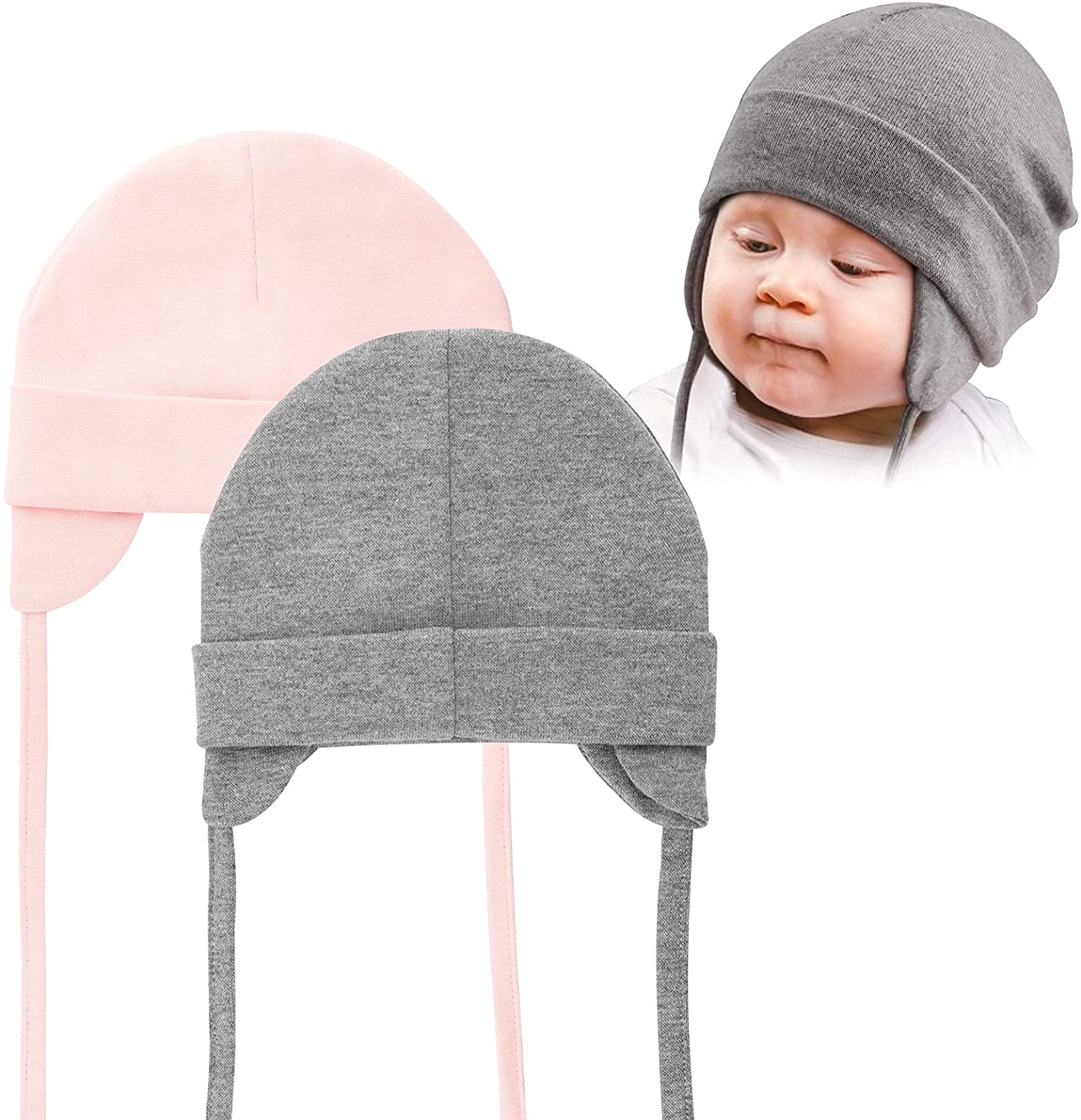 BQUBO Unisex Baby Beanie Hats Infant 