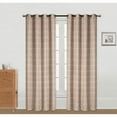 thumbnail image 1 of Jacquard Panel W 8 Grom (Cubic) (Taupe) (96") - Set of 2, 1 of 2