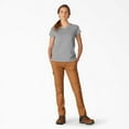 thumbnail image 4 of Dickies Women's Cooling Short Sleeve Pocket T-Shirt, Heather Gray, M, 4 of 4