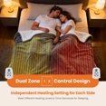 thumbnail image 5 of Bigleap Electric Heated Blanket, 90''x100'' Heating Electric Blanket with 4 Heat Levels, Dual-Sided Flannel & Sherpa Fabric, Machine Washable,King Size, 5 of 8