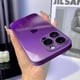 thumbnail image 3 of Funda De Vidrio Colorida De Alta Calidad Para iPhone 14 13 12 11 Pro Max Plus Espejo Teléfono Móvil Con Película De Lente Integrada, 3 of 4