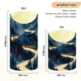 thumbnail image 4 of Snowy Mountain Village Flameless Candles 2 PCS with Remote Realistic Moving Flame LED Tapered Pillar Set for Home Decor, 4 of 7