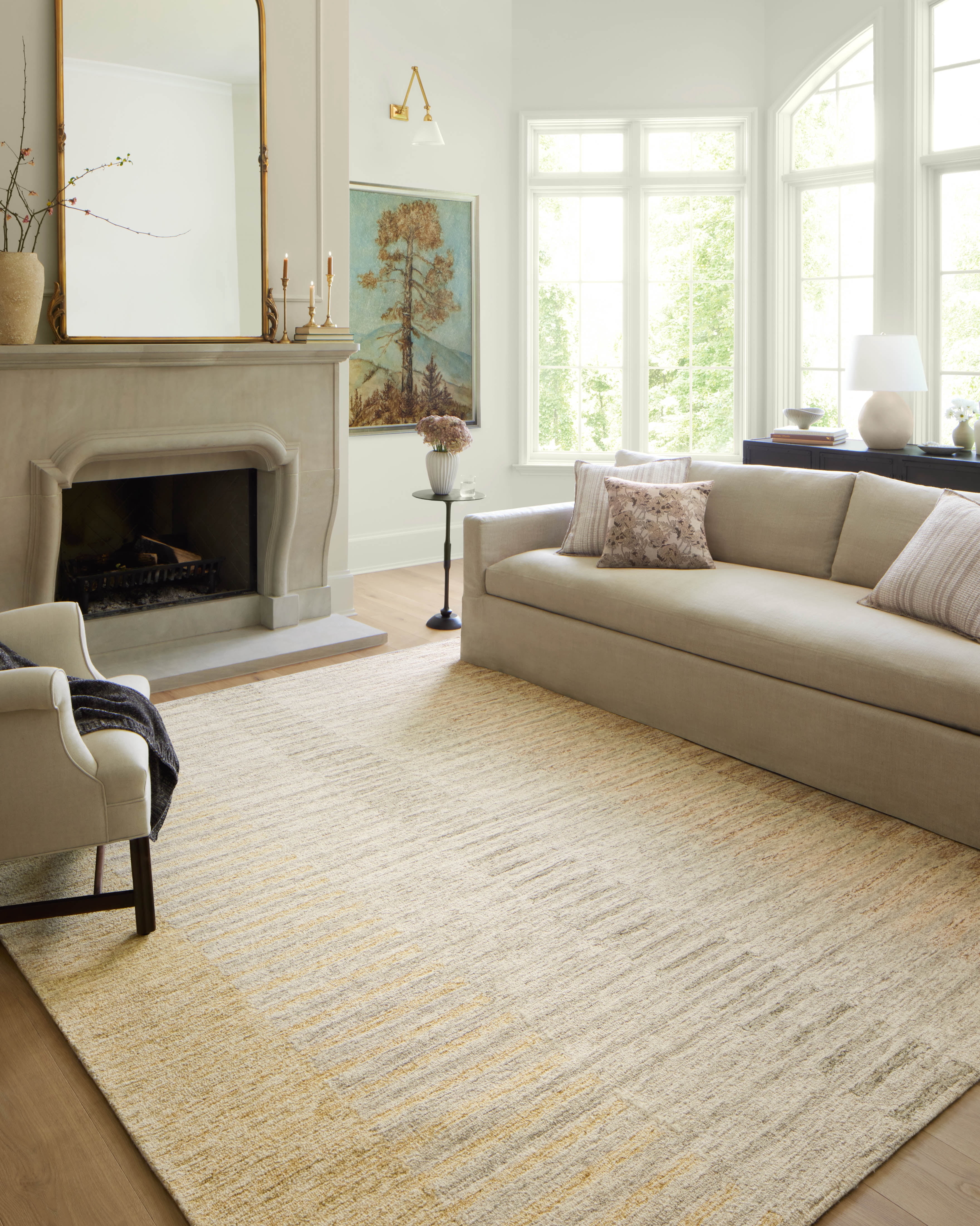 Chris Loves Julia x LoloiChris Dove / Santa Fe 2'-3" x 3'-9" Accent Rug