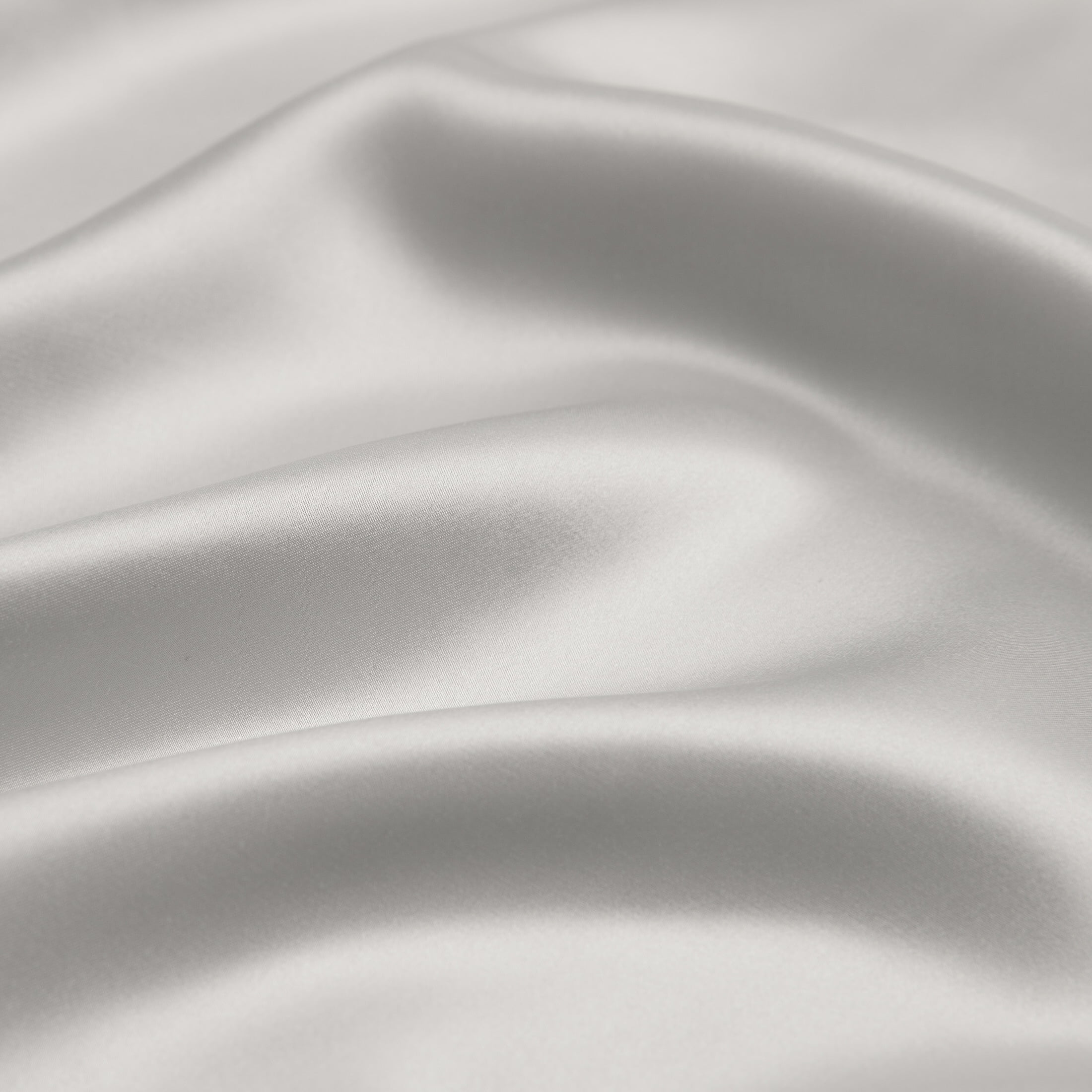 100% Mulberry Silk Zippered Pillowcase by Comfort Canopy, Silver, King, 2 Count