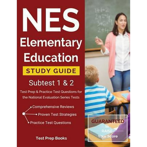 Pre-Owned NES Elementary Education Study Guide Subtest 1 & 2: Test Prep & Practice Test Questions for the National Evaluation Series Tests (Paperback) 1628454334 9781628454338