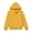 Yellow, variant on FAOWME Kids Child Toddler Baby Boys Girls Solid Color Long Sleeve Patchwork Hooded Sweatshirt Pullover Tops Red 9-11 Years