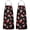 Cute Mushroom, variant on Pineapple Fruits Yellow Bib Apron with Pocket Chef Aprons Waterproof Bib Apron for Couple Bride Mrs Mr Cooking Aprons for Kitchen Cool BBQ Grilling (Set Of 2)