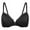 Black, variant on Exerin Push Up Bras Women's Padding Underwire Flower Lace Lift Up Everyday Bra(Beige,36B)