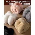 thumbnail image 7 of Ear Muffs Winter Women Men Soft Earmuffs Cute Ear Covers, Cold Weather Fluffy Ear Warmers Headband Winter Accessories, 7 of 7