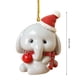 thumbnail image 3 of Christmas Cute Acrylic Three-dimensional Decoration Mini Christmas Tree Pendant, 3 of 3