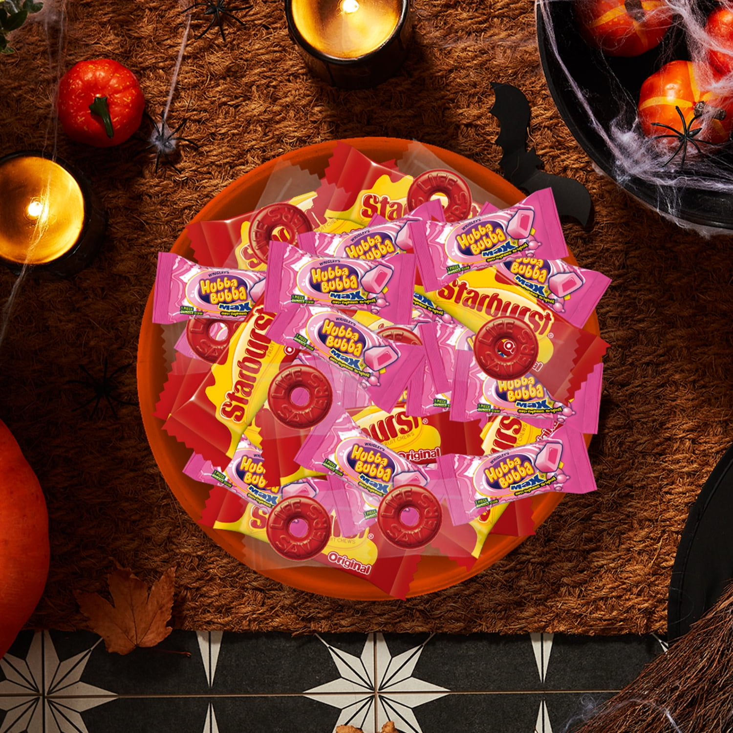 Starburst, Life Savers & Hubba Bubba Halloween Candy Variety - 255