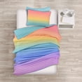 thumbnail image 2 of Lush Decor Contemporary Ombre 3 Piece Quilt Sets, Twin-XL With Quilt, Pillow Sham, Pillowcase, 2 of 7