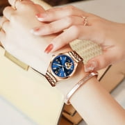 Women Watch Fashion Gold Diamond Analog Quartz Female Watch for Women Luxury Dress Ladies Stainless Steel Waterproof Wrist Watches
