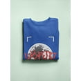 thumbnail image 3 of Abstract World Rave Style Sweatshirt Women -Image by Shutterstock, Female x-Large, 3 of 4