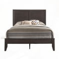 thumbnail image 2 of Espresso Queen Queen Bed - Sleek Wood Design & Sturdy Support, 2 of 6