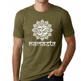 thumbnail image 3 of Premium Mens Yoga Shirts for Men Vintage OM Yoga Shirt Mantra Hot Yoga TShirt, 3 of 8