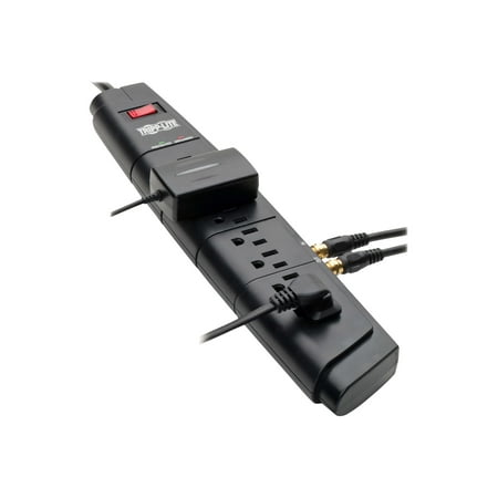 Tripp Lite HT706TV 7-Outlet Home Theater Surge Protector/Suppressor with Coaxial Protection