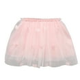 thumbnail image 2 of Spazoro Toddler Girls Tutu Dance Skirts, Gauze Leisure Gradient Color Princess Skirts for Child Girls Pink Size 6-7 T, 2 of 7