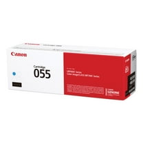 Genuine Canon Toner 055 Cyan, Standard - Yields Up To 2,100 Pages