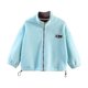 thumbnail image 1 of Abrigo De Invierno Para Niños Pequeños Niños Prendas De Abrigo Chaquetas Ropa Para Niños Chaqueta De Lana Suéter De Lana De Otoño Ropa De Terciopelo De Doble Cara Azul Claro Odeerbi LM103-7849, 1 of 3