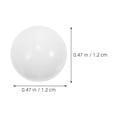 thumbnail image 2 of IFANLANDOR Festive White Acrylic Wheel Beads for Party Games and DIY Projects 10pcs Versatile Roulette Supply, 2 of 8