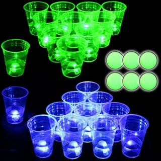 Disposable Plastic Cups Double-layer Plastic Cup Table Tennis Set