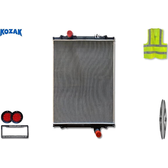 Kozak Radiator N4020002 Compatible with T660 2008-2011 Truck