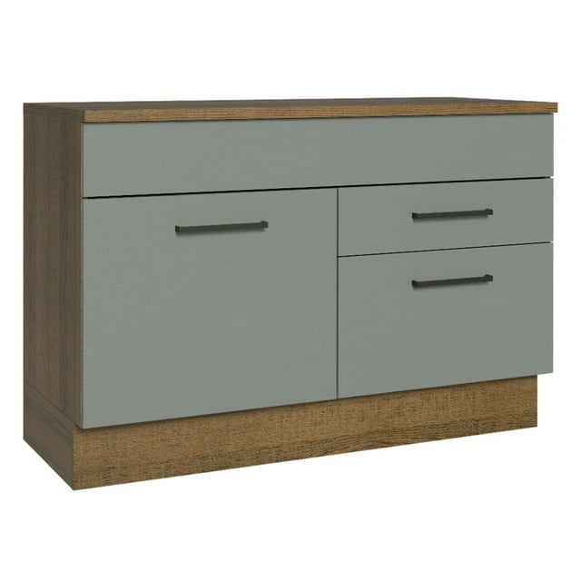 Gabinete Bajo Cocina Madesa Agata 120cm Con Encimera MG 11