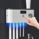 thumbnail image 4 of Portacepillos de Dientes para Baño, Dispensador de Pasta de Dientes para Baño, Sin Necesidad de Taladrar, con 5 Ranuras., 4 of 5