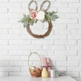 thumbnail image 4 of KUNPENG Easter Bunny Wreaths for Front Door with Eggs and Soft Blooms, Small Easter Wreath for Door and Mantel Decor, Easter Decorations for the Home Table Centerpiece, 4 of 5